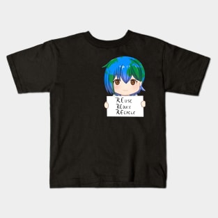 Earth-chan Kids T-Shirt